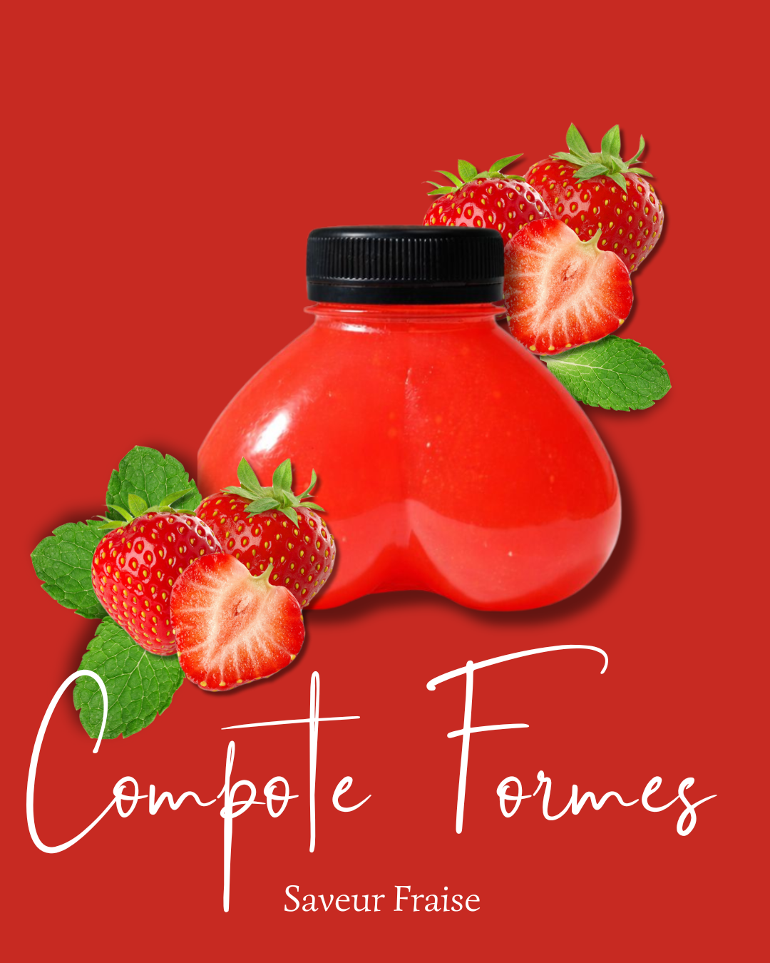 COMPOTE FORMES - Fraise